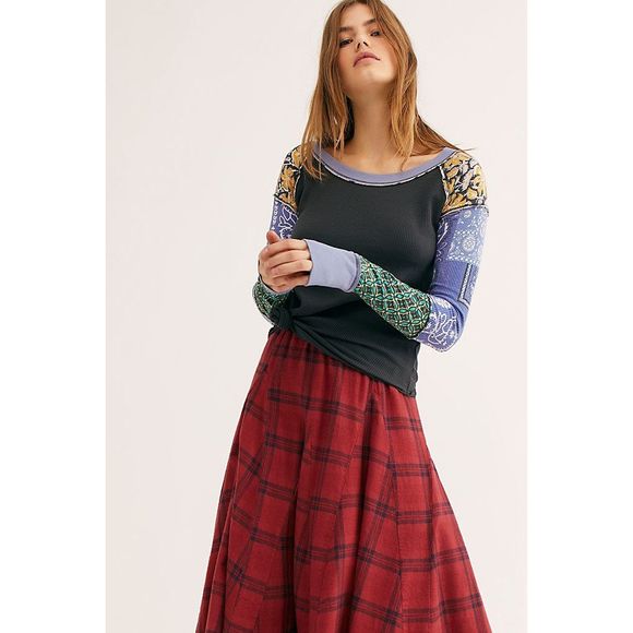 Free People Tops - FREE PEOPLE bright side thermal top XS